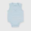 body in interlock da neonato celeste taglia 1m