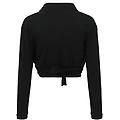 scaldacuore incrociato a manica lunga black donna medium