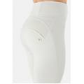 pantaloni push up wr. up 7/8 superskinny vita alta con zip moonbeam donna large