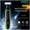 - micro rasoio ricaricabile elettrico barba capelli peli naso uomo portatile usb