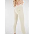 pantaloni push up wr. up 7/8 superskinny vita alta con zip lily white donna large