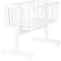 set culla per neonati materasso 40 x 90 cm funzione dondolo pulsante di blocco dalla nascita ai 12