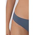 slip taglio vivo in microfibra riciclata donna blu tamaño m