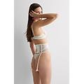 reggicalze ethereal embrace donna avorio taglia tu