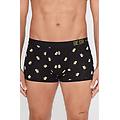 boxer in cotone stampato bordi a contrasto con logo uomo animalier tama&ntilde;o m