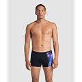 shorts da bagno uomo black-multi