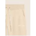 pantaloni 7/8 con spacchi laterali sul fondo e logo whitecup gray donna large