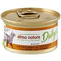 daily 24 x 85 g alimento umido per gatti mousse con tacchino