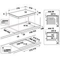 piano cottura a induzione in vetroceramica wl s2177 cpne