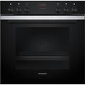 he213abs3 forno da incasso iq300 nero/acciaio inox abbinabile a piani elettrici 60 cm
