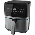 friggitrice ad aria cecofry full inoxblack 5500 pro 5. 5l 1700w touch e acciaio inox