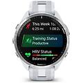 - smartwatch forerunner 965 display 1. 4' amoled digitale touch screen wi-fi gps colore bianco