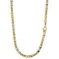 collana uomo oro giallo bianco gl101148