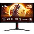monitor pc 4k ultra hd 31. 5'' 1 ms nero e rosso