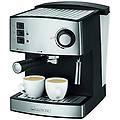 - es 3643 libera installazione espresso machine nero acciaio inossidabile pulsanti manopola tazza