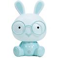 leroy merlin lampada da tavolo led bambino bunny usb azzurro luce naturale 55 lumen