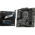 pro b760m-a scheda madre wifi 6e micro atx per processori intel core di 12a e 13a generazione lga
