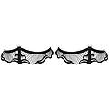 bluebella marabel harness da coscia removibile nero/trasparente