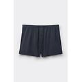 boxer ampio in soft silk uomo blu taglia l
