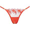 bluebella harlow slip aperto corallo/trasparente