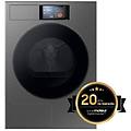 asciugatrice a pompa di calore dv90f09f4su3 9kg classe a con ai e smartthings dark steel