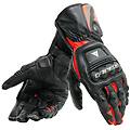 guanti steel-pro nero / rosso-fluo nero rosso xs
