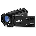 agfa photo realimove cc4000w videocamera impermeabile 4k con schermo touch 3. 0'' zoom digitale
