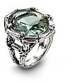 anello donna quarzo bambù 09687