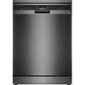 sn23ec03me lavastoviglie iq300 libera installazione acciaio inox nero cassetto wifi 60 cm