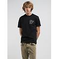 t-shirt in cotone con lettering