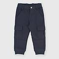 pantalone in felpa da bambino blu taglia 12m