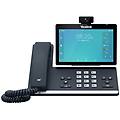 sip-t58a telefono ip nero bluetooth wifi telecamera hd 5mp poe android