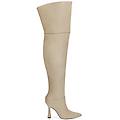 stivali overknee panna tacco 10 5 cm