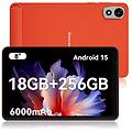 tablet zeno 1 8 wifi + 4g 6gb 256gb arancione batteria lunga durata