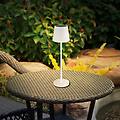 lampada da tavolo solare 36637 ip44 bianco