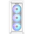 - a23 plus tg white argb mini tower no-power vetro temperato minitx /matx