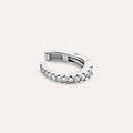 ear cuff bon ton oro bianco cubic zirconia collezione bon ton oro bianco