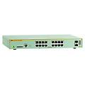 telesis l2+ managed switch 16 x 10/100/1000mbps 2 sfp uplink slots 1 fixed ac power supply eu cord