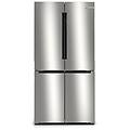 serie 4 kfn96apea frigorifero side-by-side libera installazione 605 l e metallico argento
