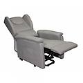 poltrona relax lift (alzapersona) 1 motore mod. emma (ecopelle nero cons 5gg)