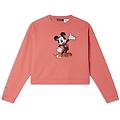 freddy. felpa cropped comfort fit con ricamo mickey mouse felpe ritiro gratis