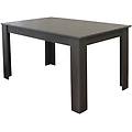 milanihome. it tavolo da pranzo allungabile di design cm 90 l x 140 p x 78 hdi antracite 140 x 78 x