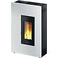 stufa a pellet madison 5 t2 bianca
