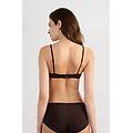 reggiseno push-up bellissima in microfibra ultralight donna marrone taglia 3b