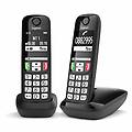 telefono cordless e 270 dect nero