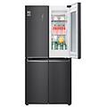 gmq844mc5e frigorifero side-by-side libera installazione 530 l e nero (gmq844mc5e)