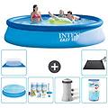 - piscina fuori terra in giro 396x84 cm blu include accessori coordinati a737