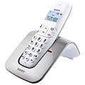 slide telefono cordless dect silver bianco