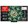 75q7c 75'' qled tv 4k qd-mini led hdr premium 2000 google tv (dolby vision iq & atmos pannello