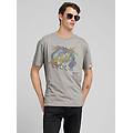 t-shirt in jersey con stampa dragone